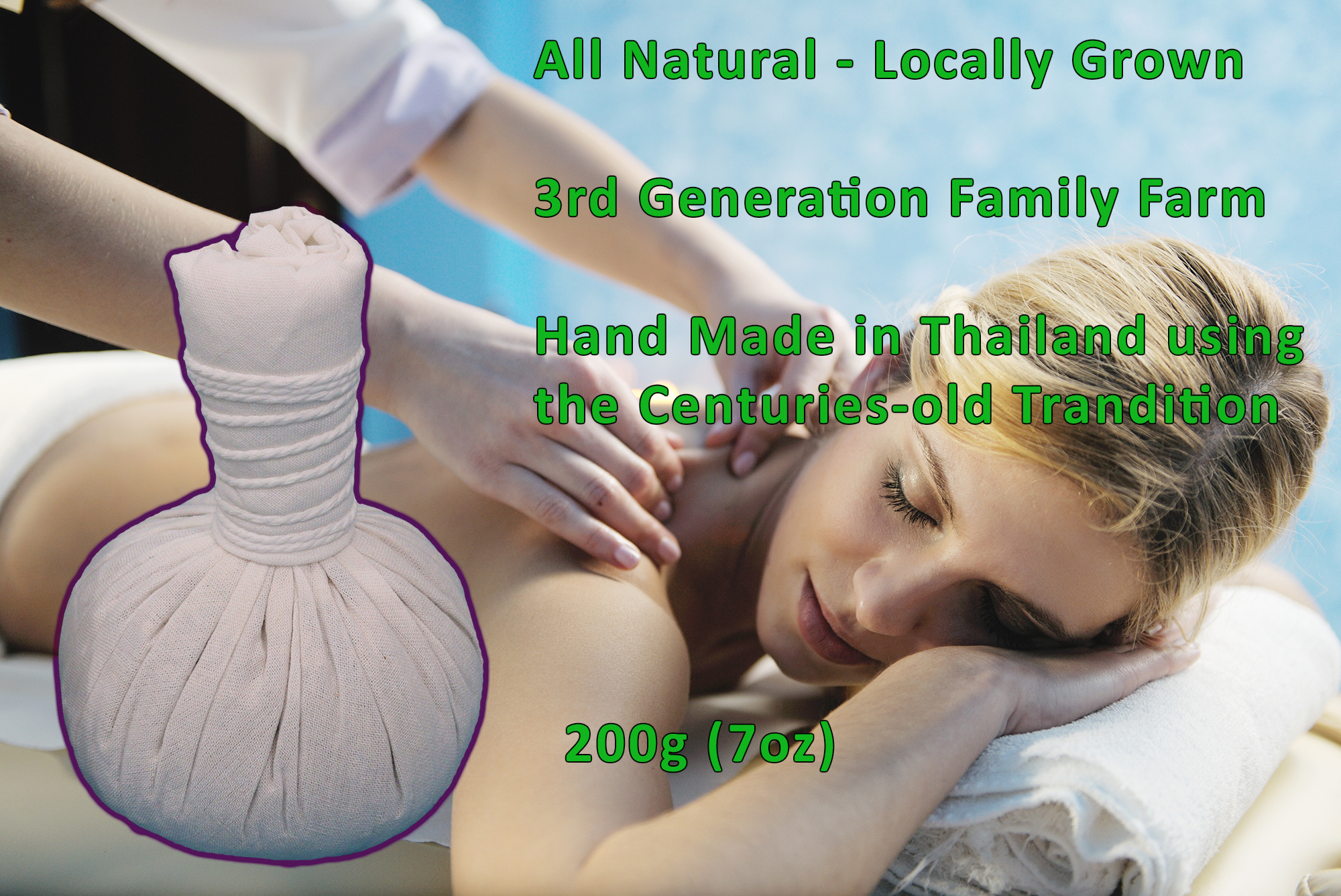 Thai-Massage-Ball-x1-Blond-Woman-on-Massage-Table