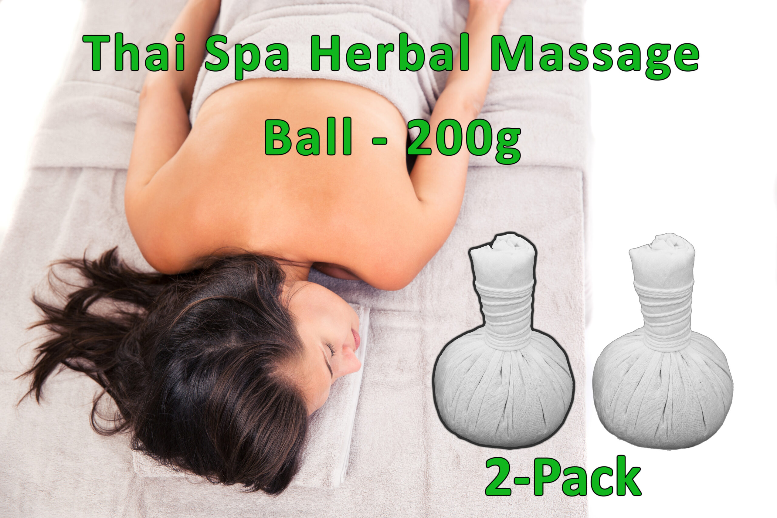 Thai-Massage-Ball-x2-img-1-Woman-on-Massage-Table-with-product